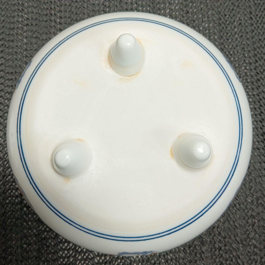 【美品】有田焼 弥左衛門 染錦鳳文 香炉