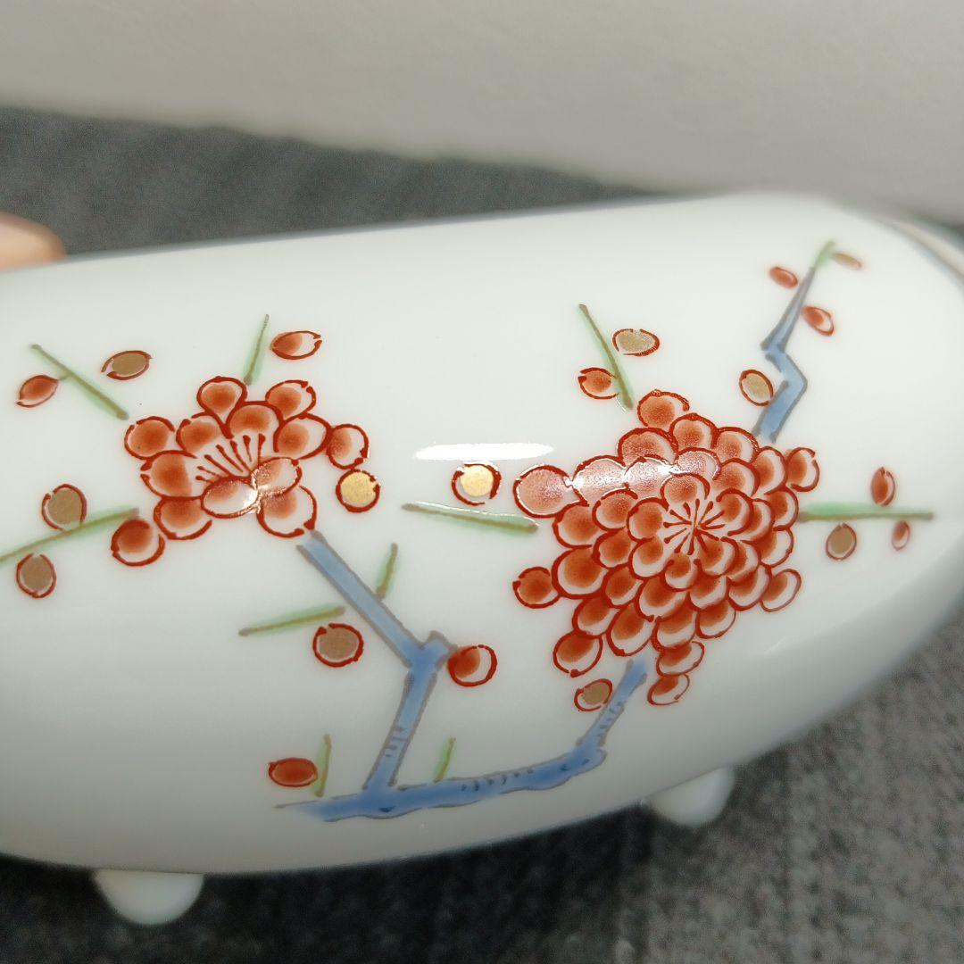 【美品】有田焼 弥左衛門 染錦鳳文 香炉