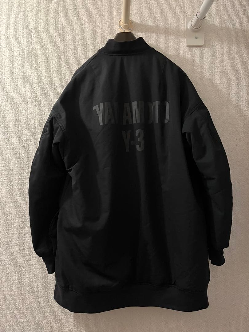 ymms1013　Y-3 バックロゴ ボンバージャケット MA-1