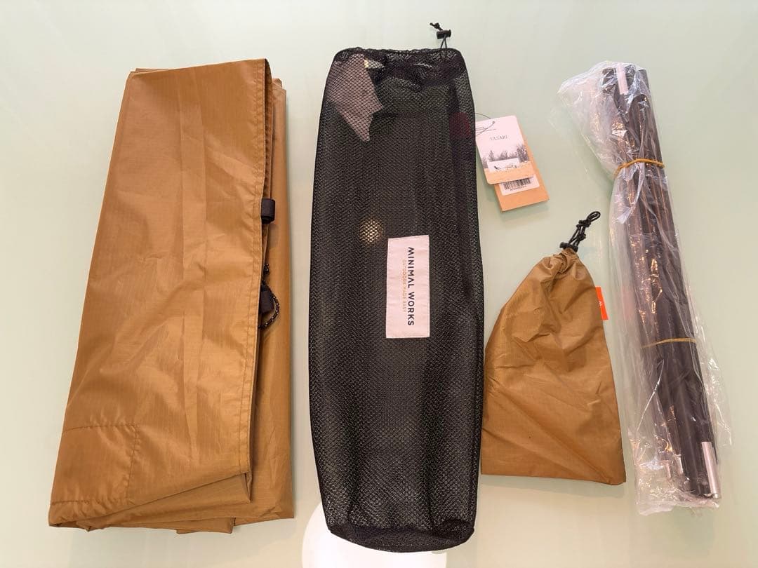 MINIMAL WORKS ミニマルワークス ULTARI ウルタリ タン新品