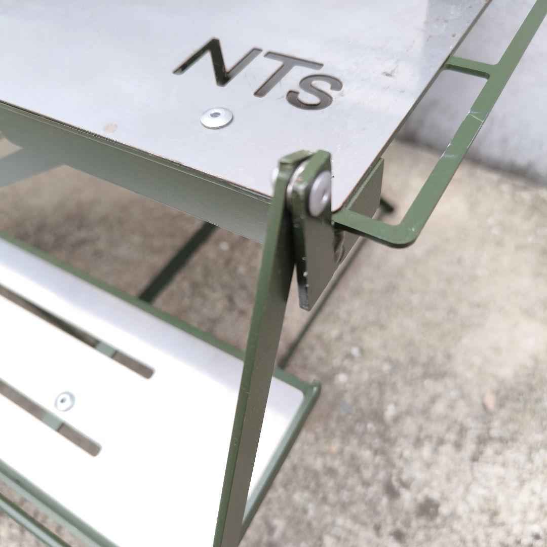 値下げ！ネイチャートーンズ ステンレス折りたたみアウトドアテーブル