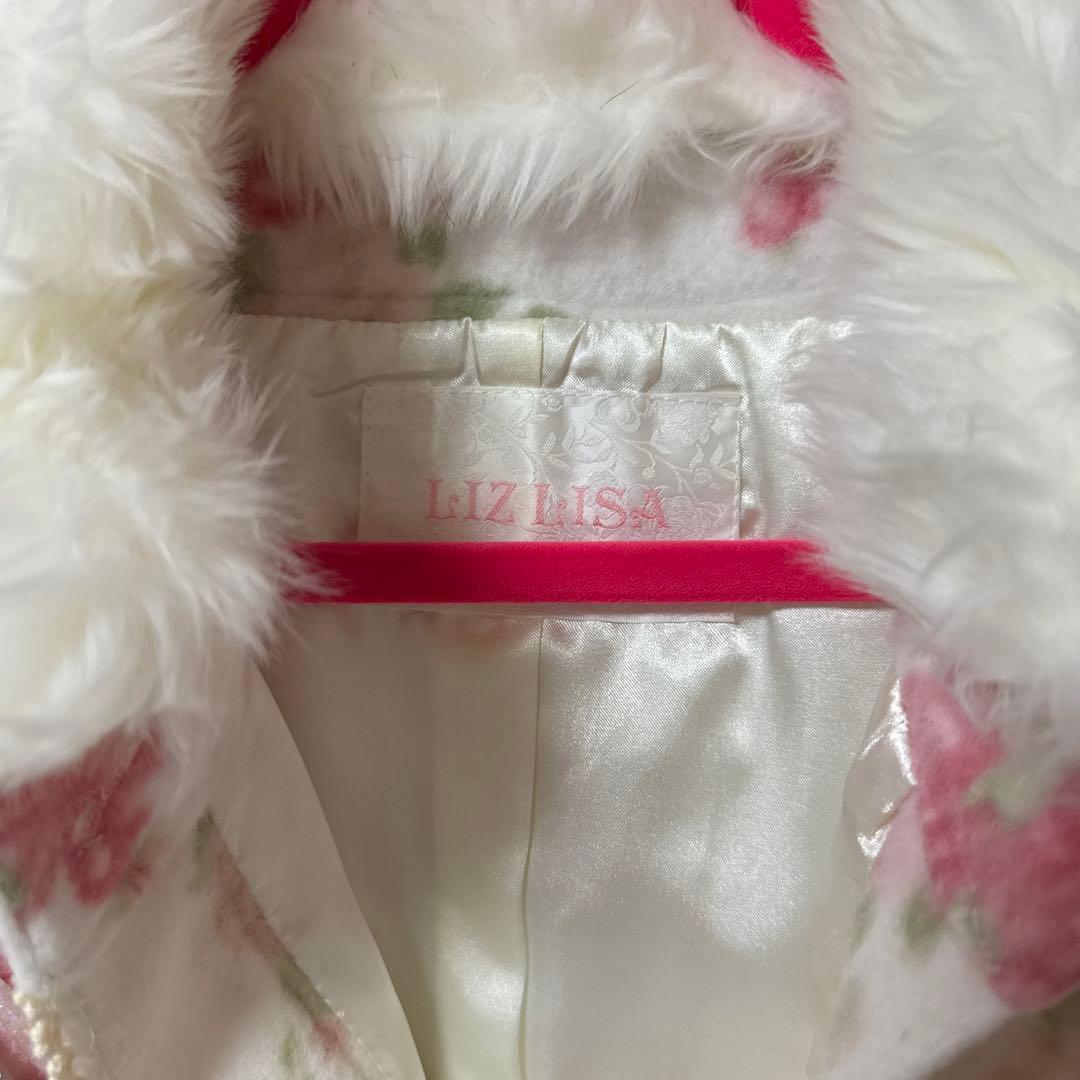 LIZ LISA♡姫ギャル 花柄 袖ファー フリル 平成ギャル