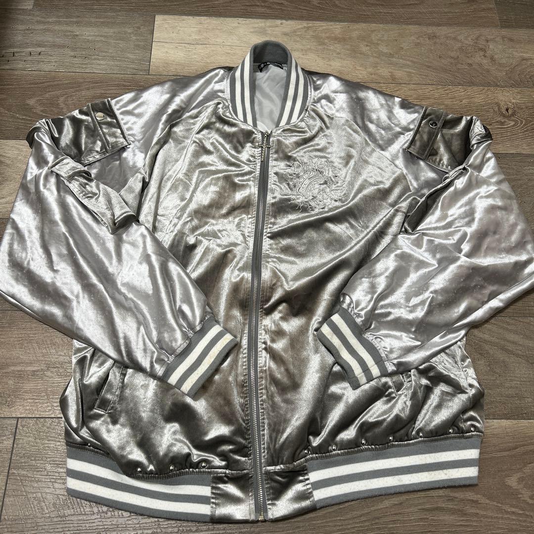 dimmoire ベロアスカジャン シルバー　完売品