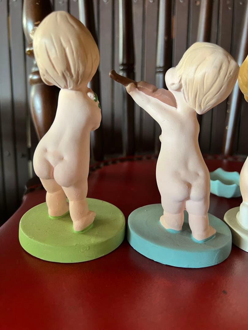 非売品★ 高島屋 タカシマヤ ローズちゃん5体昭和 レトロ 置き物 飾り