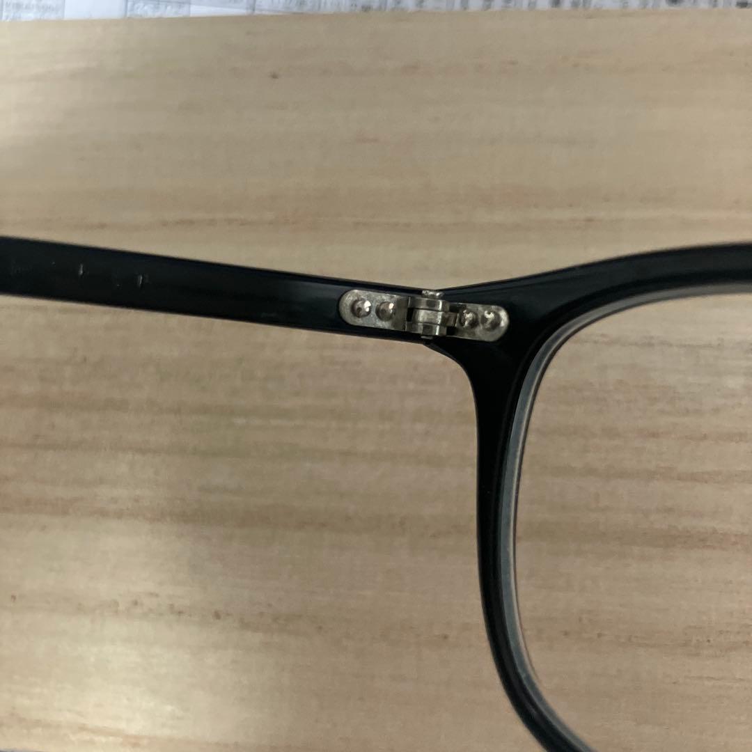 金子眼鏡　KC 11R BK ウェリントンフレーム　度付き