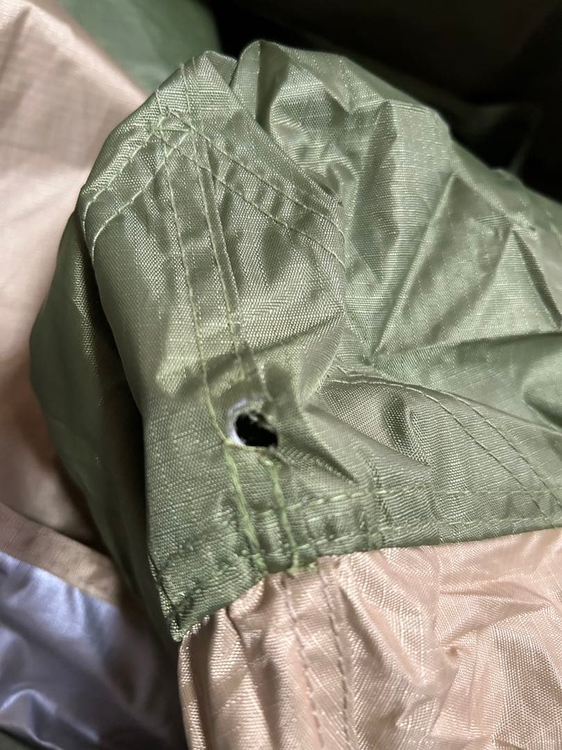 Los Maple ティピー型テント オリーブグリーン　TPU窓付　おまけ付