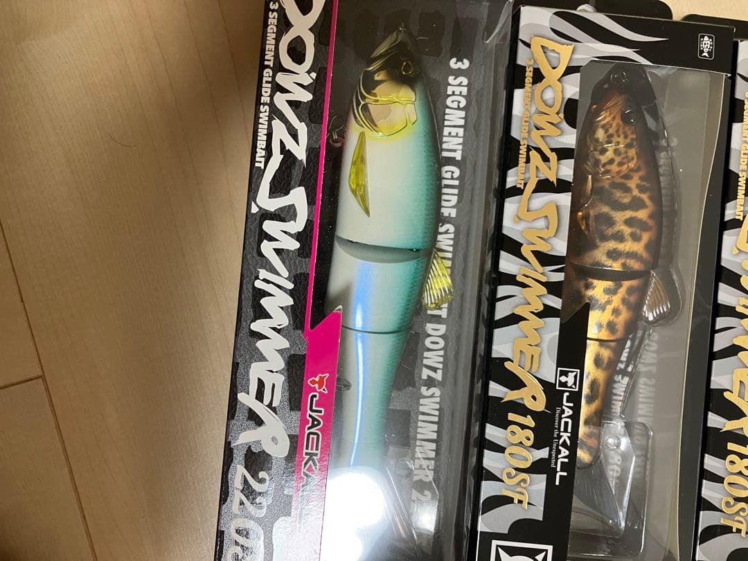 JACKALL DOWNZ SWIMMER 220ST & 180STセット