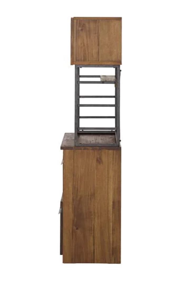 【ミミ】キッチンカウンター ブラウン 木製