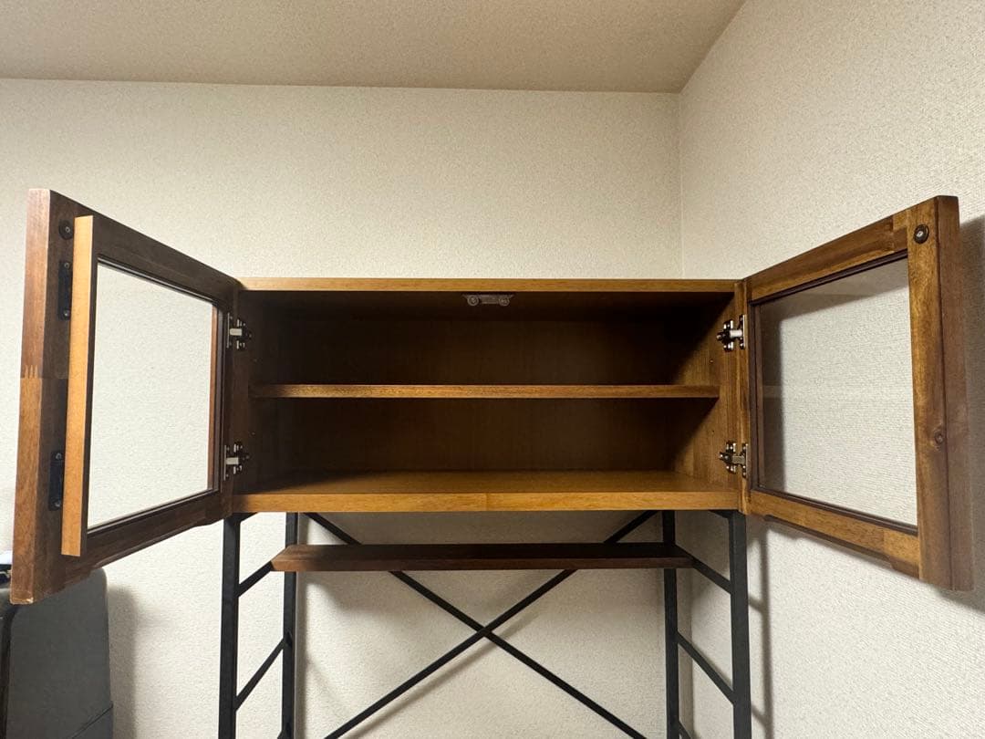 【ミミ】キッチンカウンター ブラウン 木製