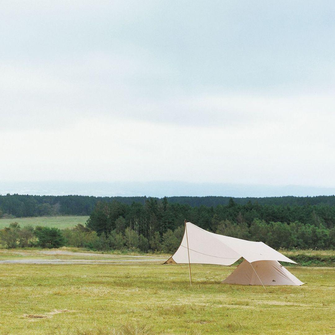 LOGOS Tradcanvas Tepee＆タープ350-BB　付属品完備