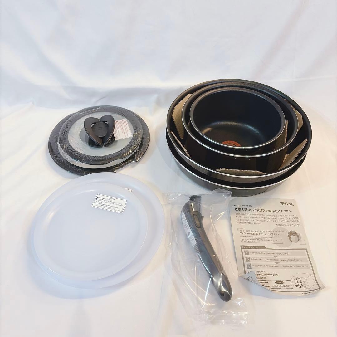 【未使用品】 ティファール インジオ・ネオ ハードチタニウム・プラス 9点セット