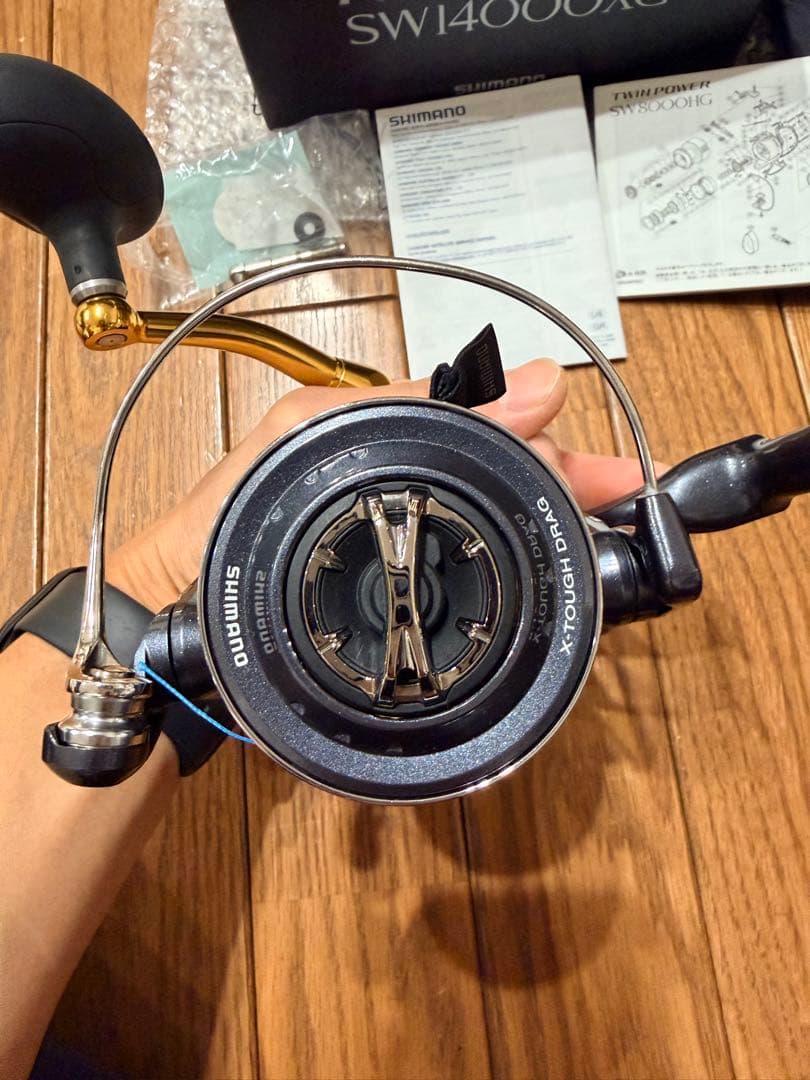 SHIMANO TWIN POWER SW14000XG スピニングリール