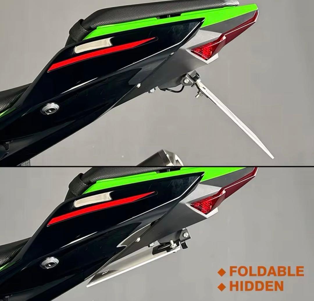 zx25r zx4rr フェンダーレスキット 裏ペタ - メルカリ