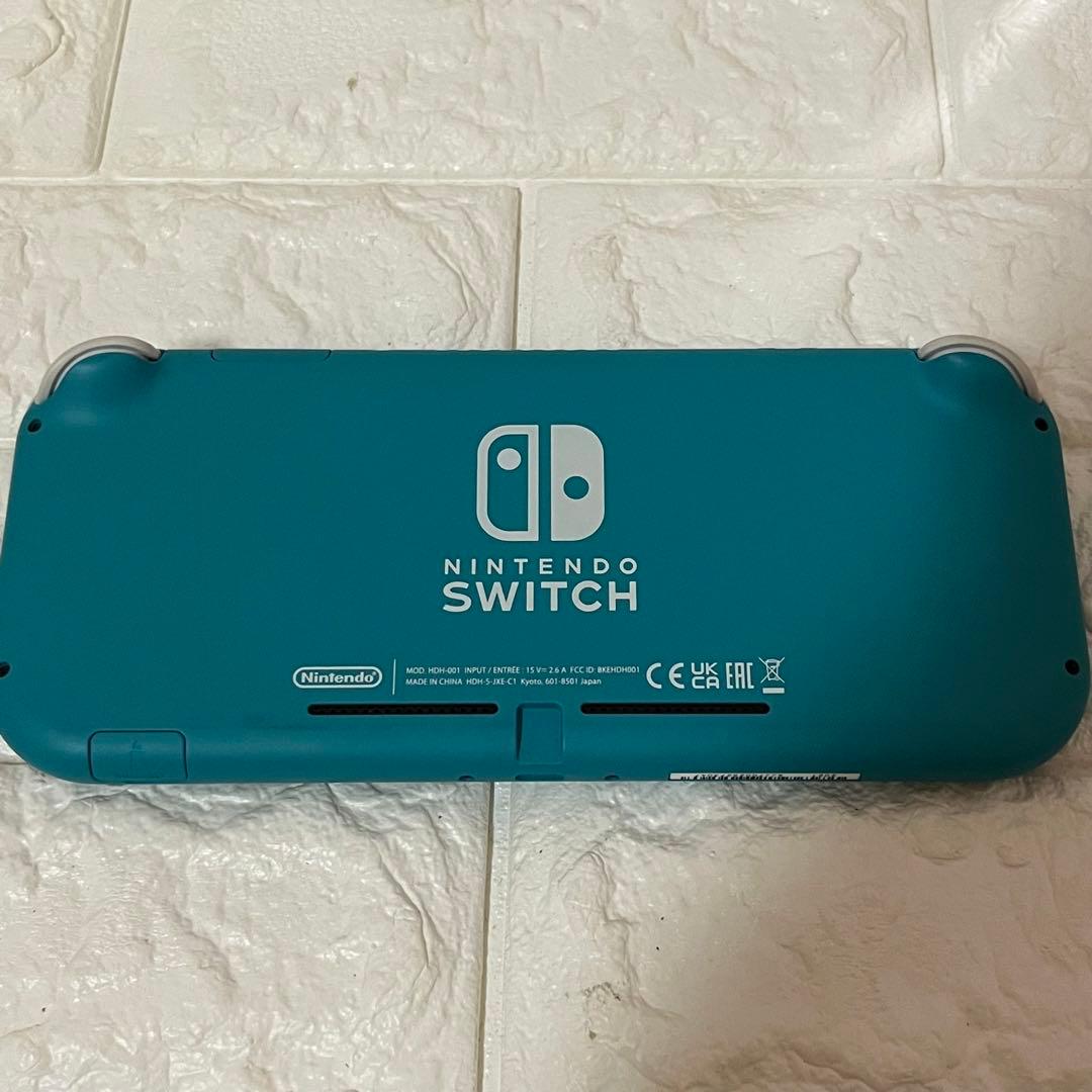 Nintendo Switch Lite ターコイズ　本体 ACアダプター付き