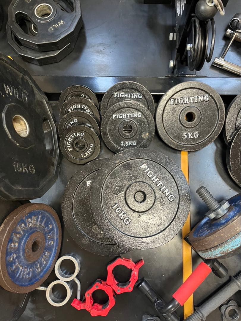 パワーテック　ハーフラック　ラットオプション オリンピックシャフト　他多数