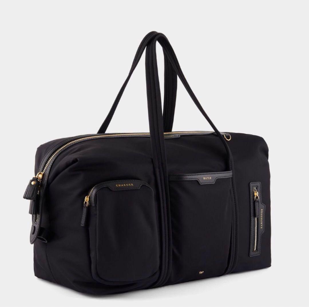 ◆完売品◆ANYA HINDMARCH◆インフライトバッグ◆ボストンバッグ