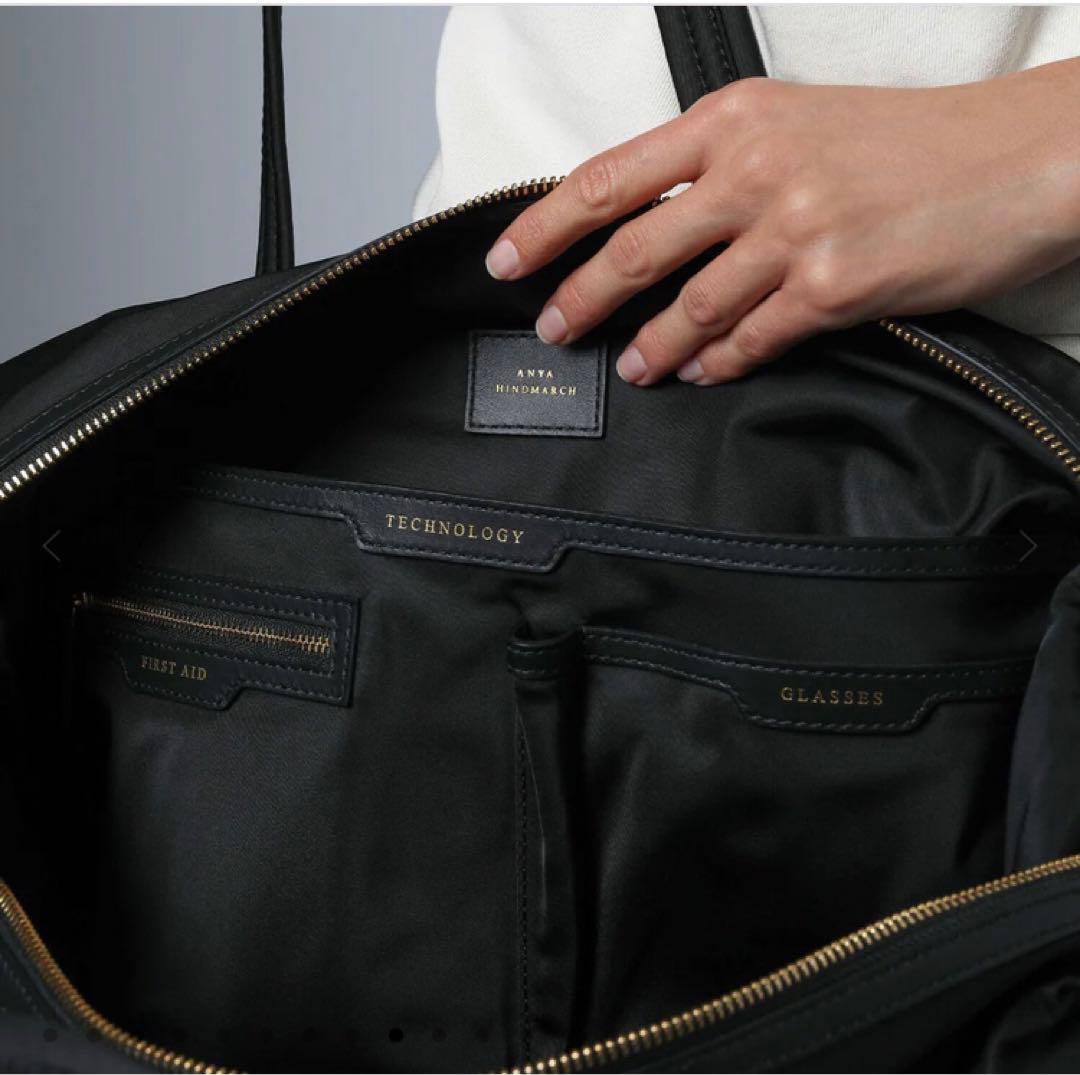 ◆完売品◆ANYA HINDMARCH◆インフライトバッグ◆ボストンバッグ