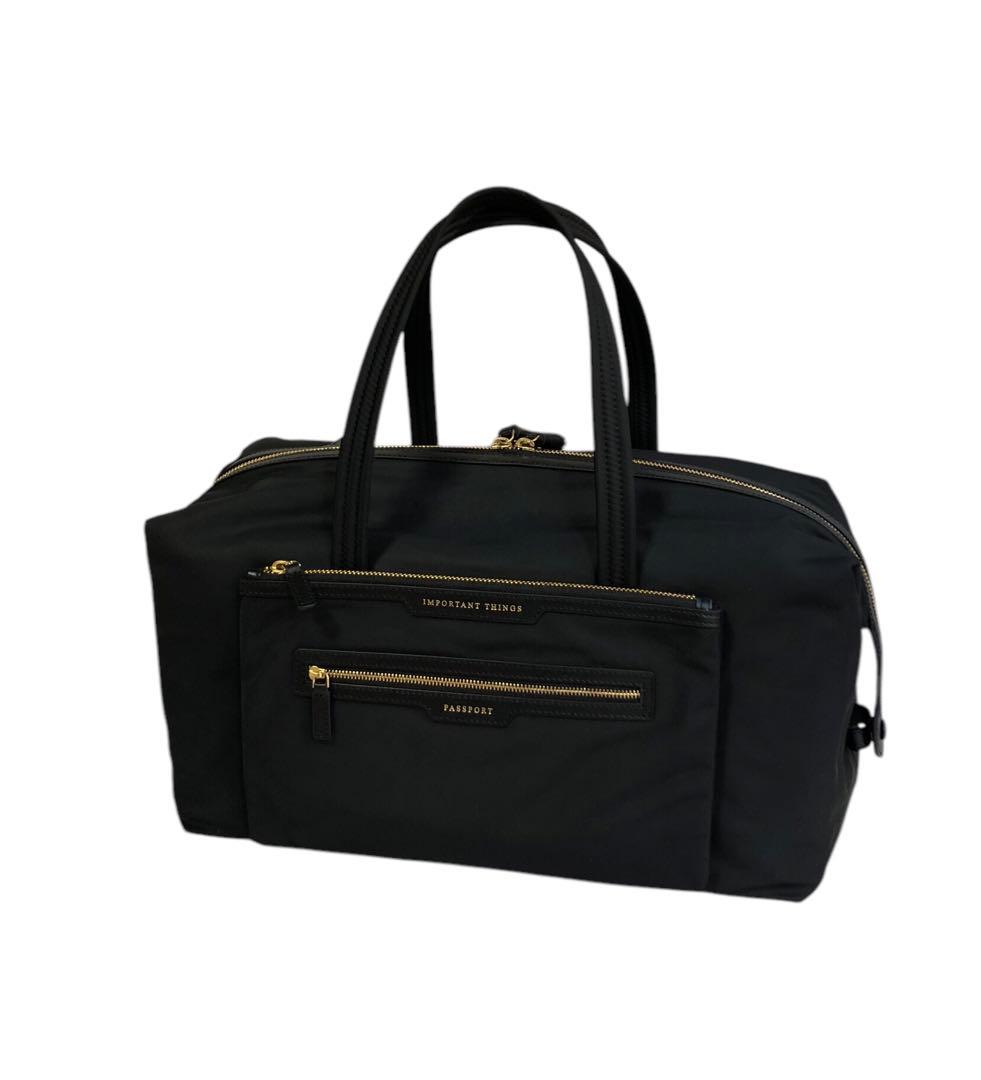 ◆完売品◆ANYA HINDMARCH◆インフライトバッグ◆ボストンバッグ