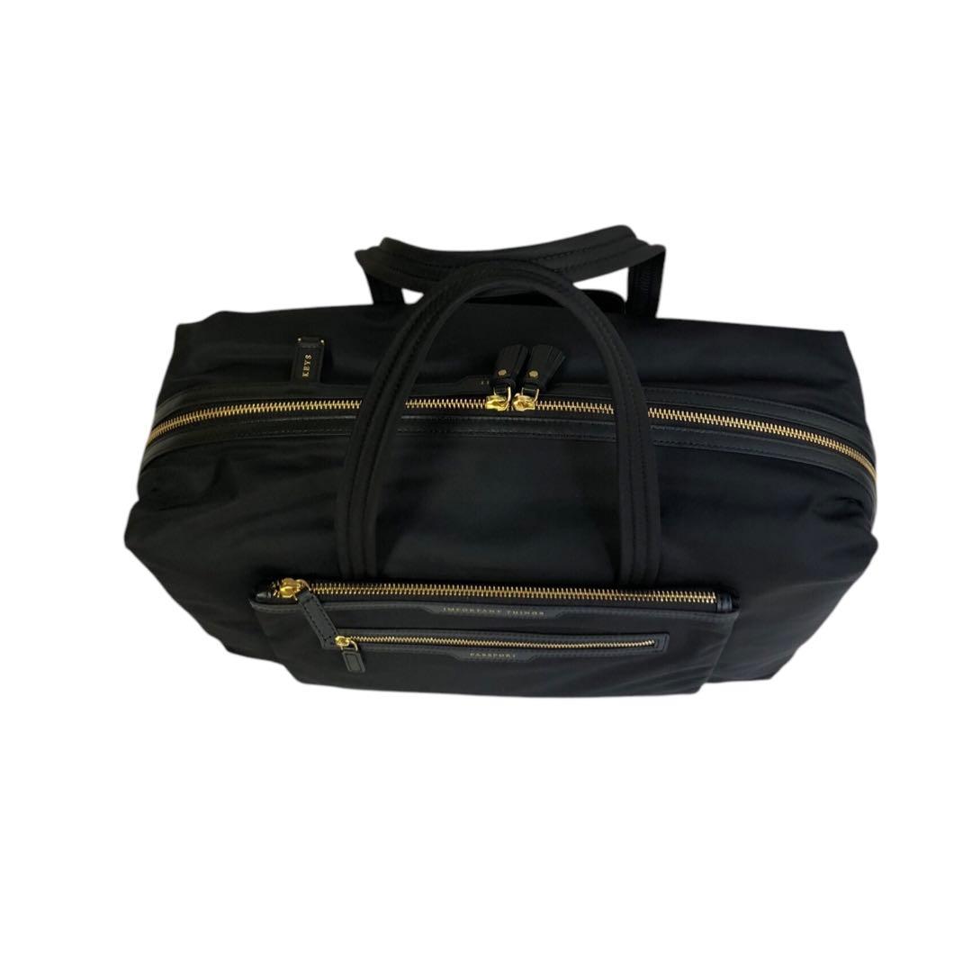 ◆完売品◆ANYA HINDMARCH◆インフライトバッグ◆ボストンバッグ