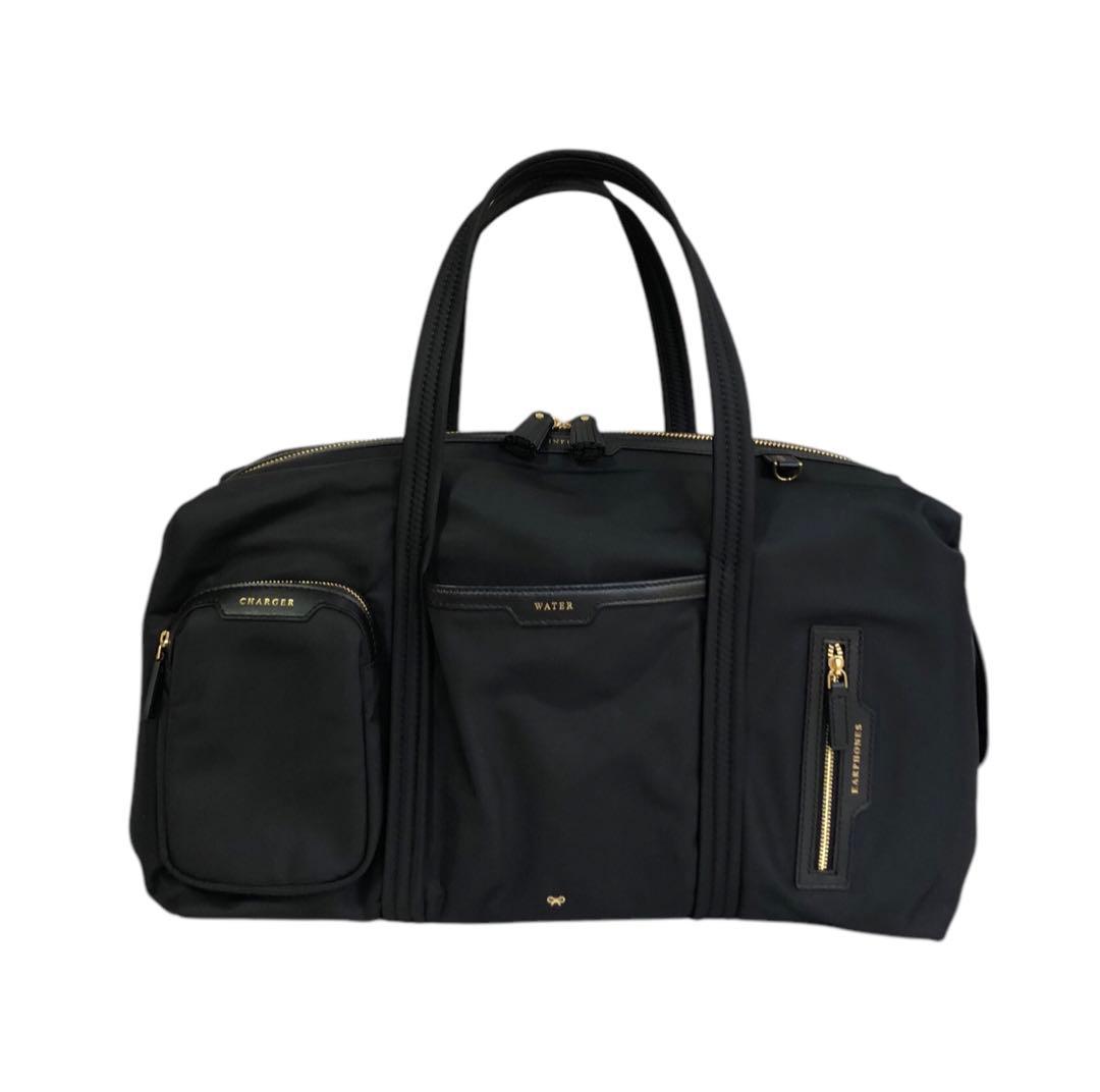 ◆完売品◆ANYA HINDMARCH◆インフライトバッグ◆ボストンバッグ