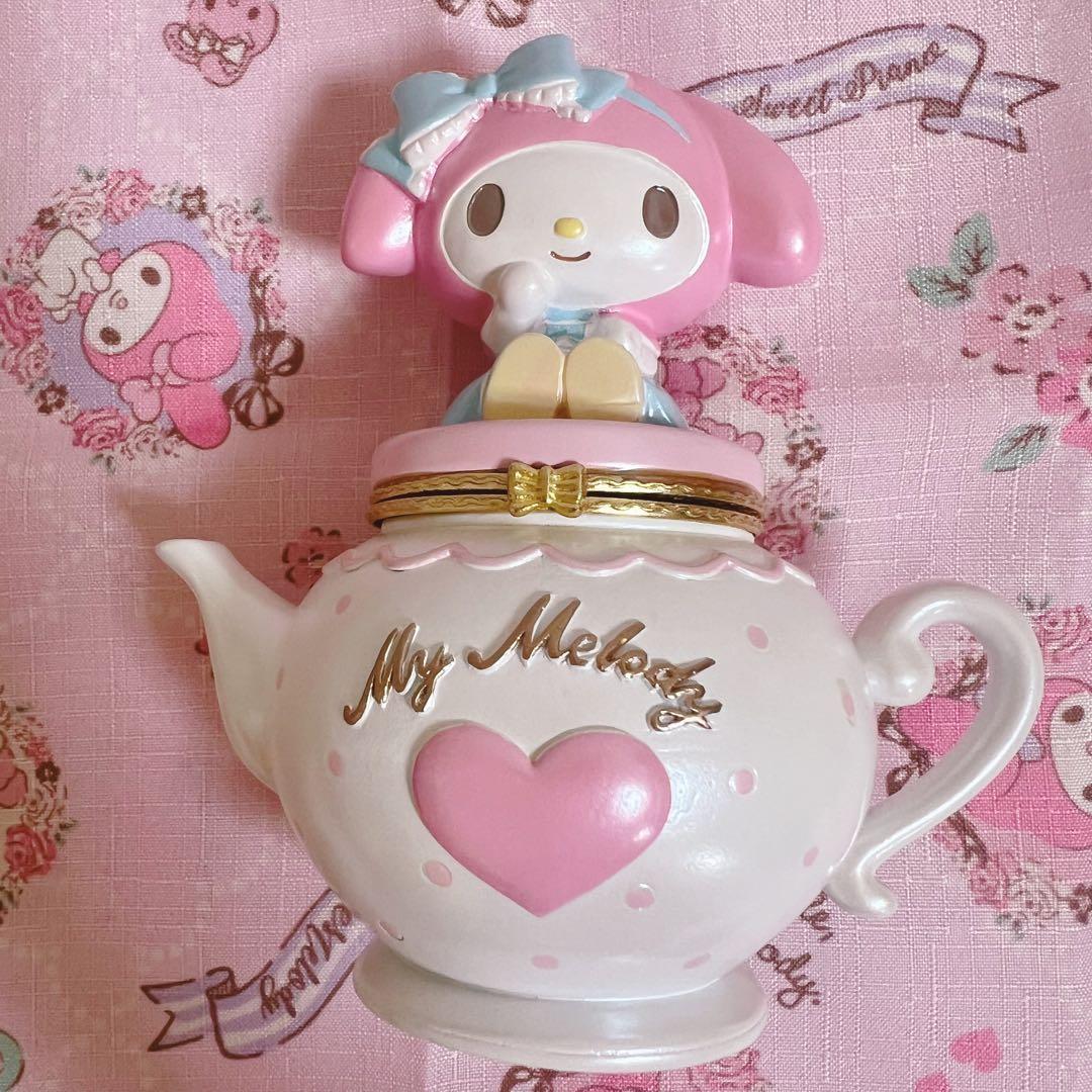 24時間限定お値下げ【レア】マイメロ　不思議の森　ティーポット型　小物入れ