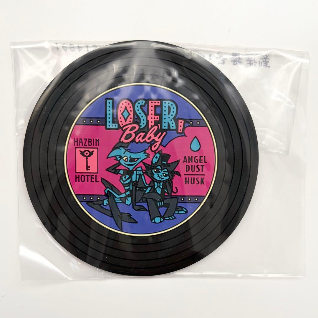 一番くじ ハズビン・ホテル レコード風ラバーコースター コースター G