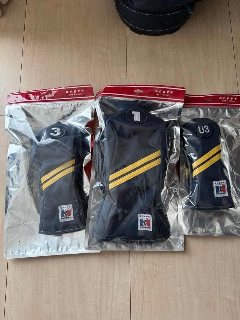 【クラブカバーセット】ONOFF×PATRICK キャディバッグ