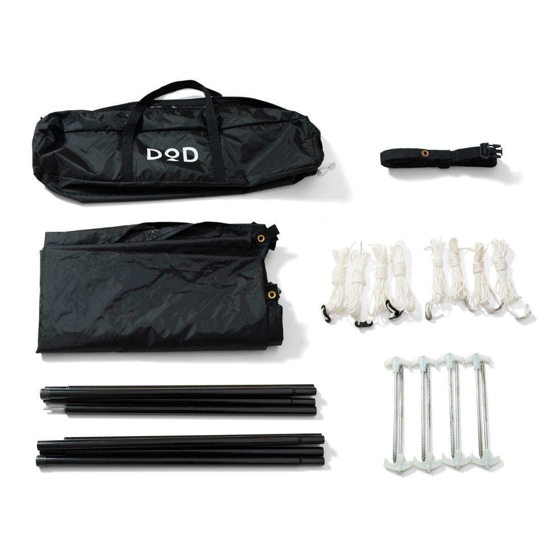 DOD いつかのタープ TT5-631-BKブラック