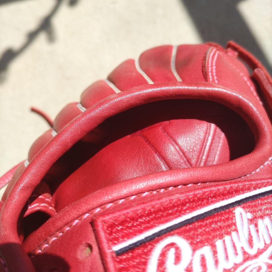 Rawlings ハイパーテック レッド 右投げ用　大人用