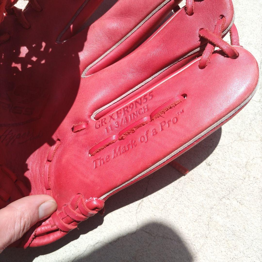 Rawlings ハイパーテック レッド 右投げ用　大人用