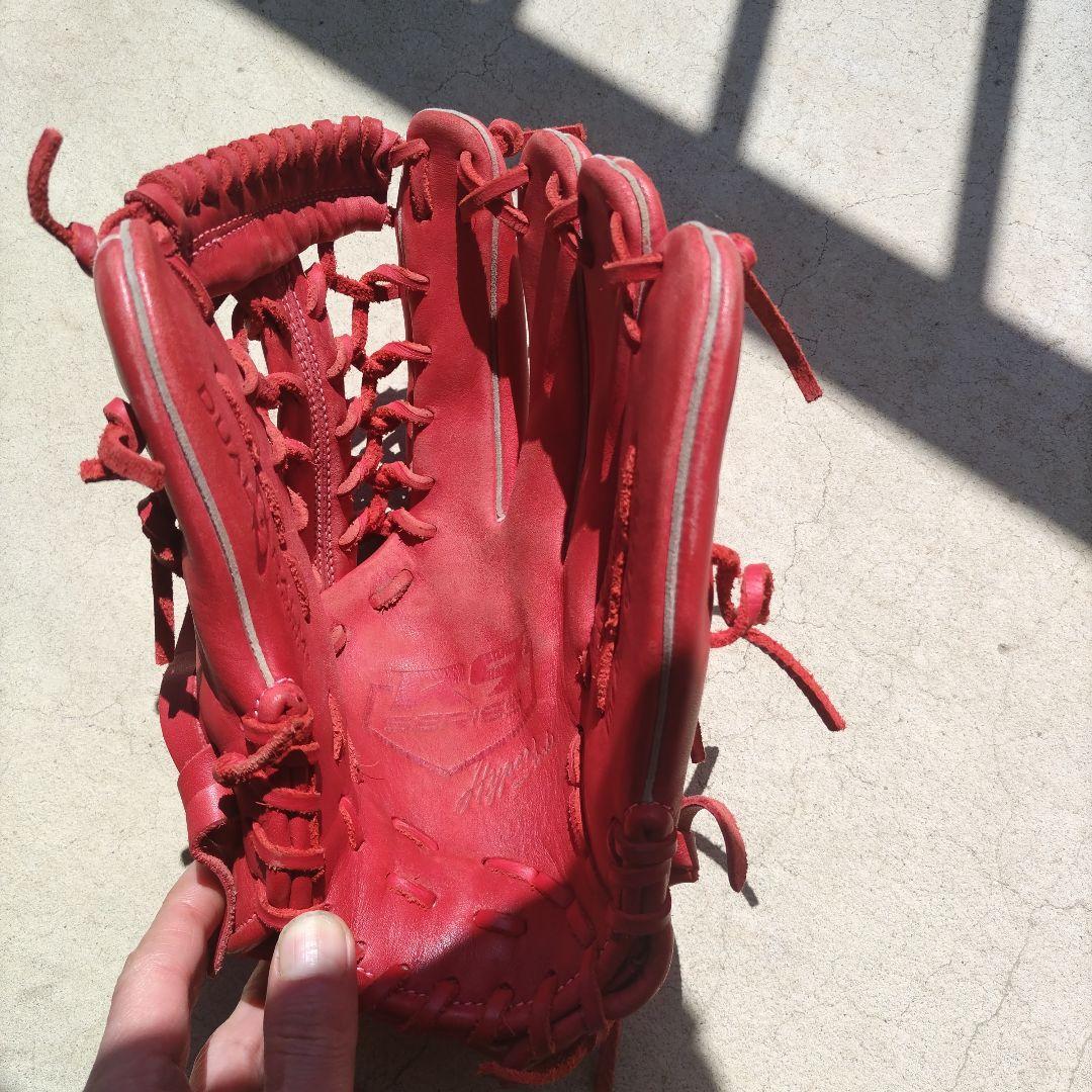 Rawlings ハイパーテック レッド 右投げ用　大人用