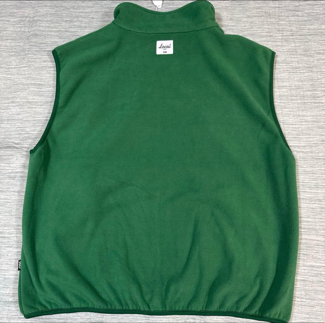 メンズウェア Local GOLF Simple Fleece VEST | Green