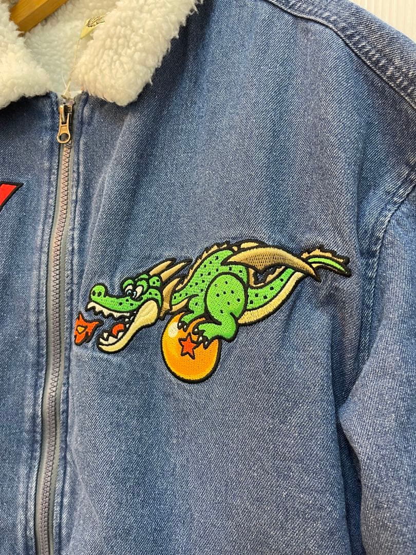 未使用 BREEZE ドラゴンボールコラボ デニムボアジャケット