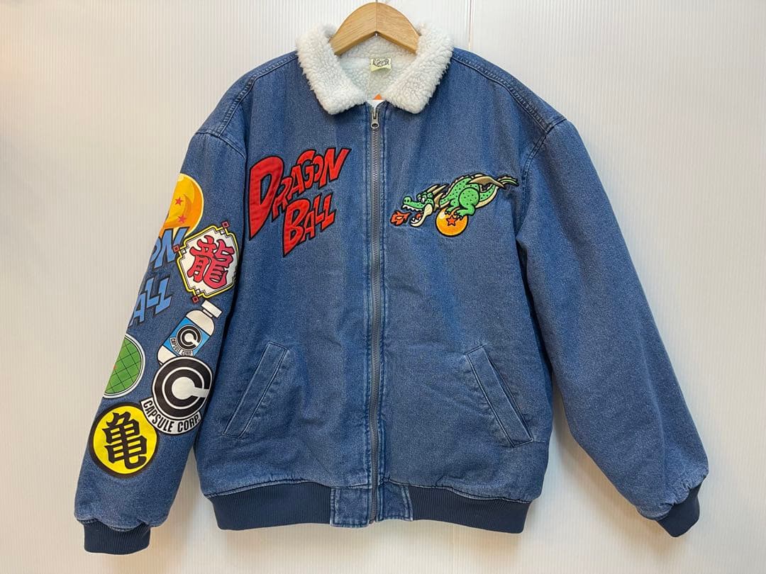 未使用 BREEZE ドラゴンボールコラボ デニムボアジャケット