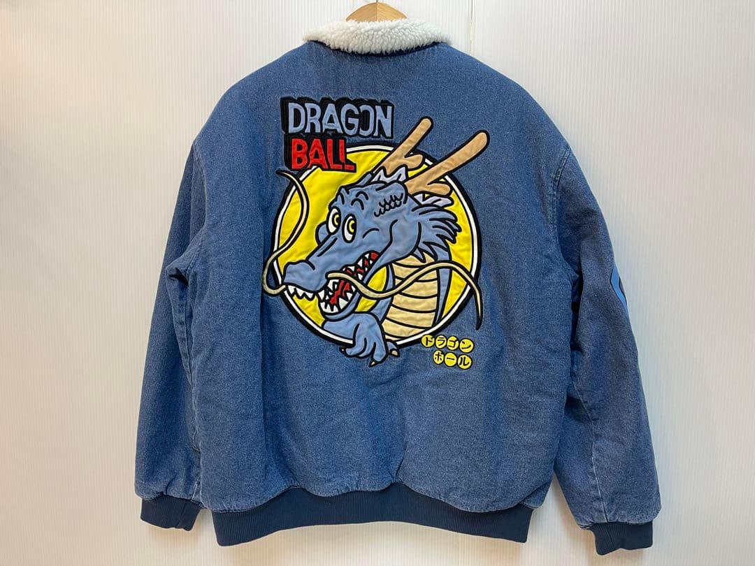 未使用 BREEZE ドラゴンボールコラボ デニムボアジャケット