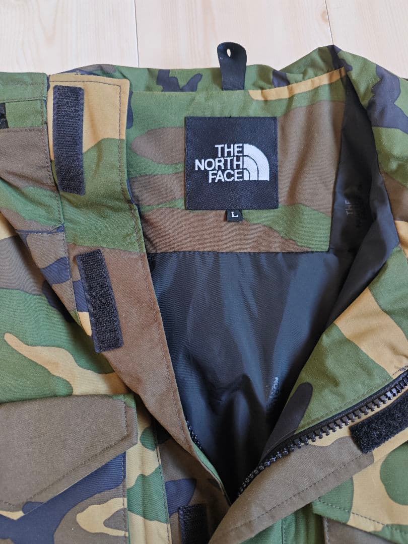 THENORTHFACE　迷彩　スキー ウェア　メンズ　Ｌ