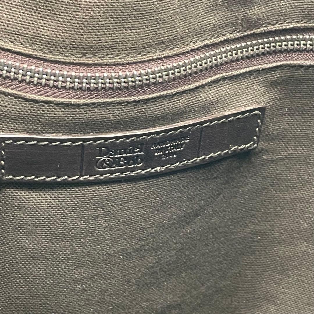 美品　ダニエル&ボブ2way ジャスミン　ロディ　ショルダーバッグ　クロコ型押し