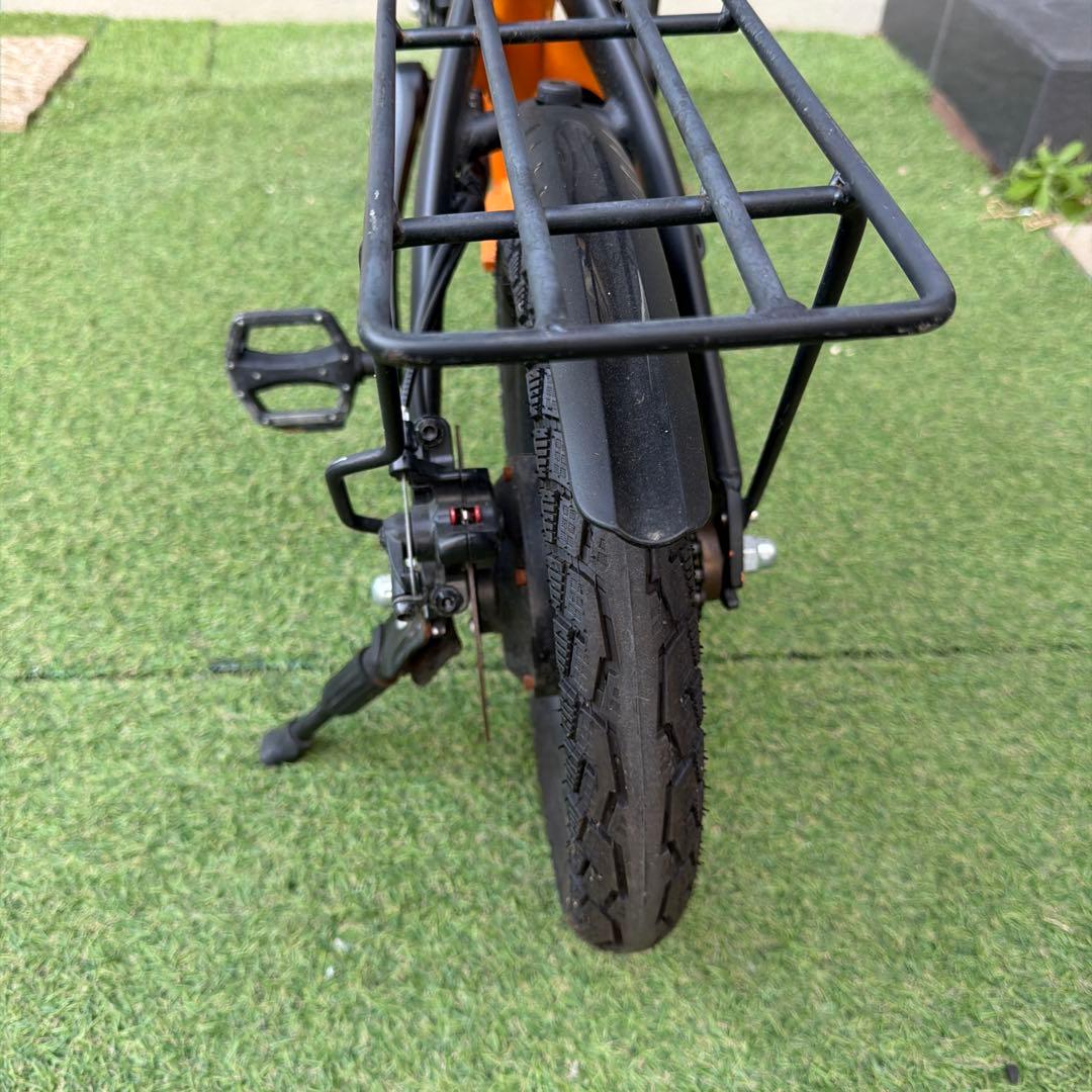 大阪発　ジャンクFLYFISH 電動アシスト自転車 オレンジ　引取り限定