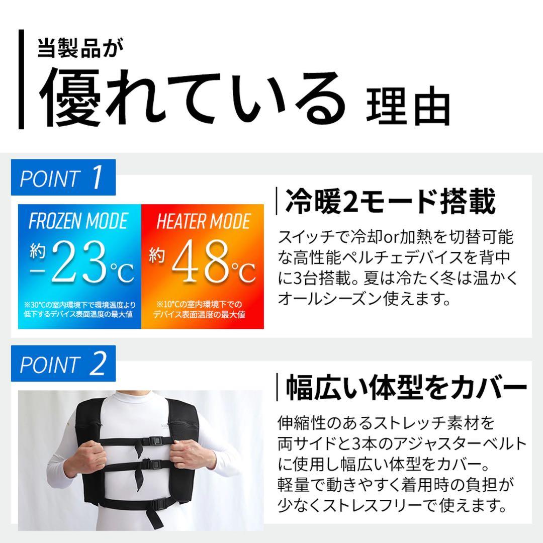 【未使用】ペルチェベスト MCPW04 2025 めちゃヒート めちゃクール