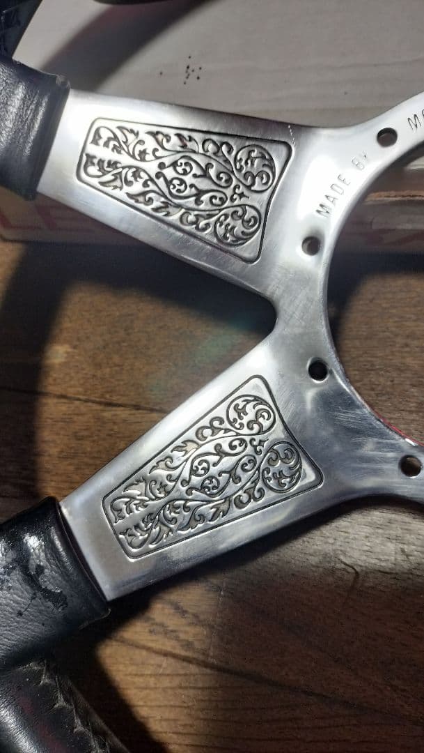 みろく様専用☆ガンスミスステアリングとBOYDSホーン、リング