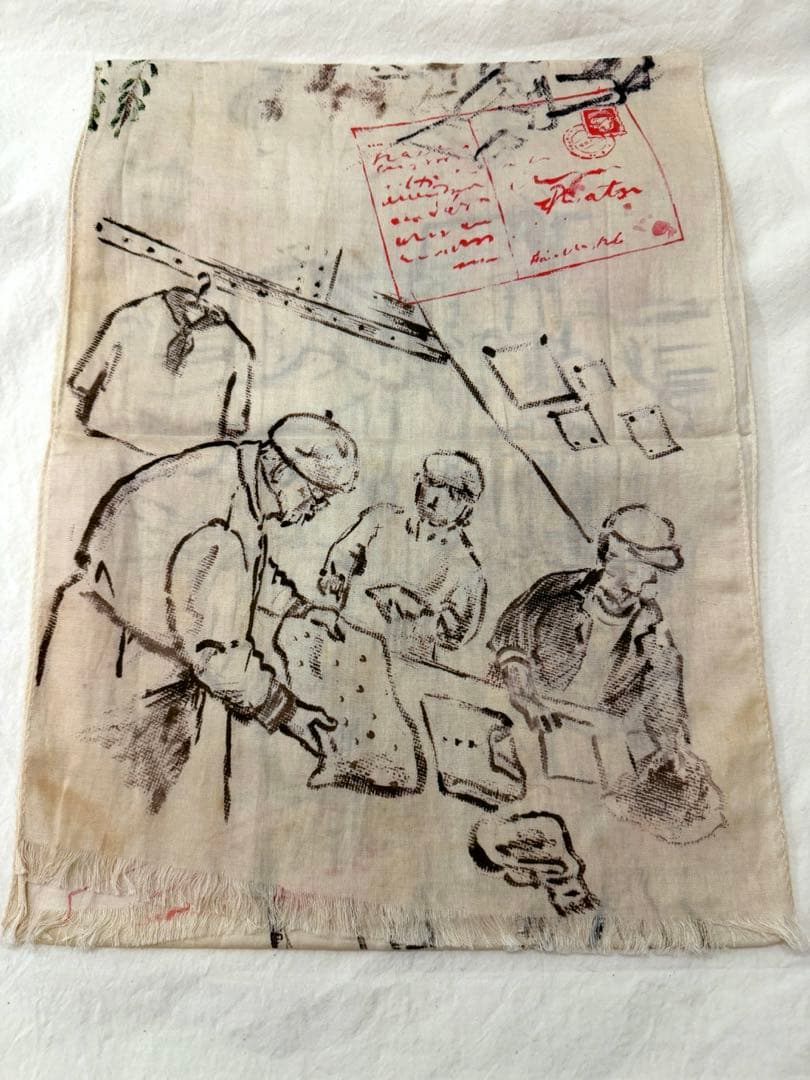 小物 porter classic SKETCH STOLE