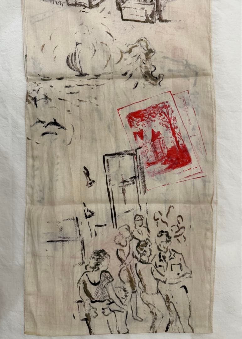 小物 porter classic SKETCH STOLE