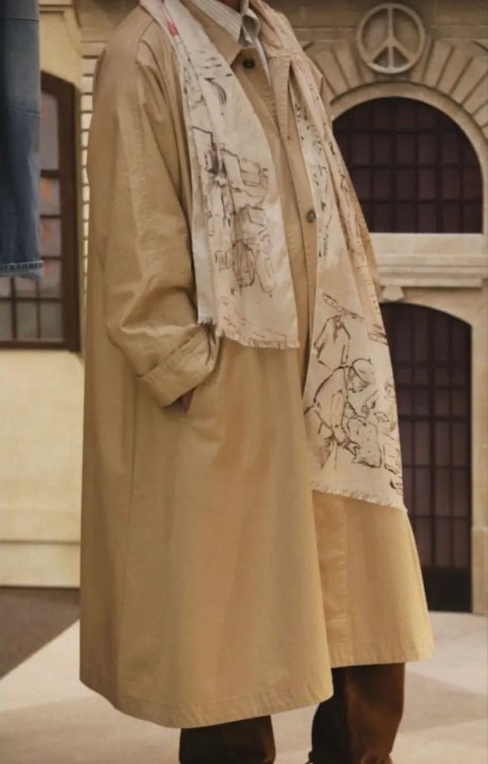 小物 porter classic SKETCH STOLE