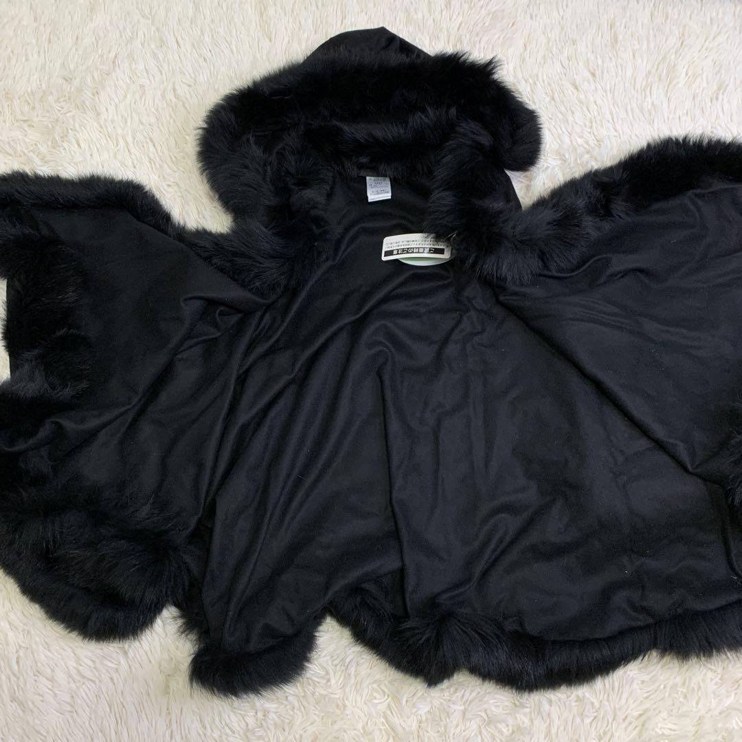 新品未使用✨ダーマコレクション　ポンチョ　ケープコート　カシミヤ100%