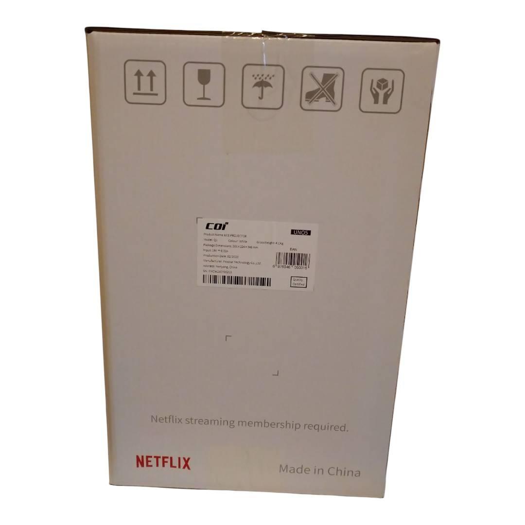 新品未開封 COI LCDプロジェクター UNO5 Q1 ホワイト - メルカリ