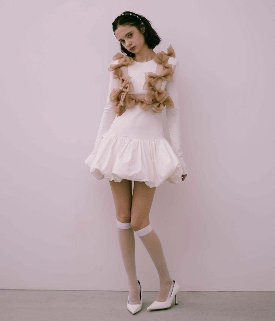 Carmelo Tulle ribbon harness リボンハーネス - メルカリ