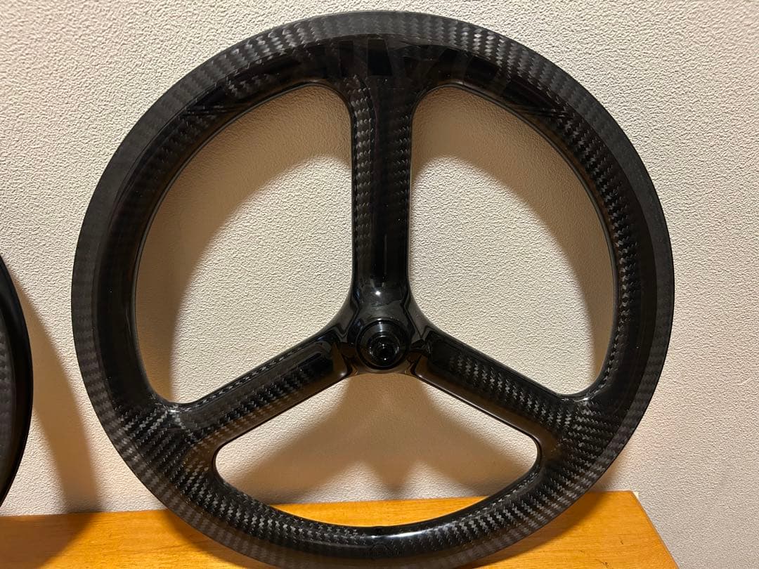 ブロンプトン用カーボンホイール 外装7速対応 T800 74-112ミリ