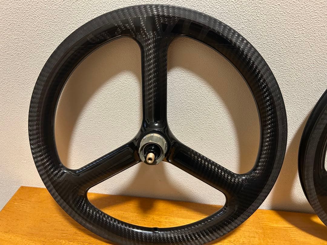 ブロンプトン用カーボンホイール 外装7速対応 T800 74-112ミリ