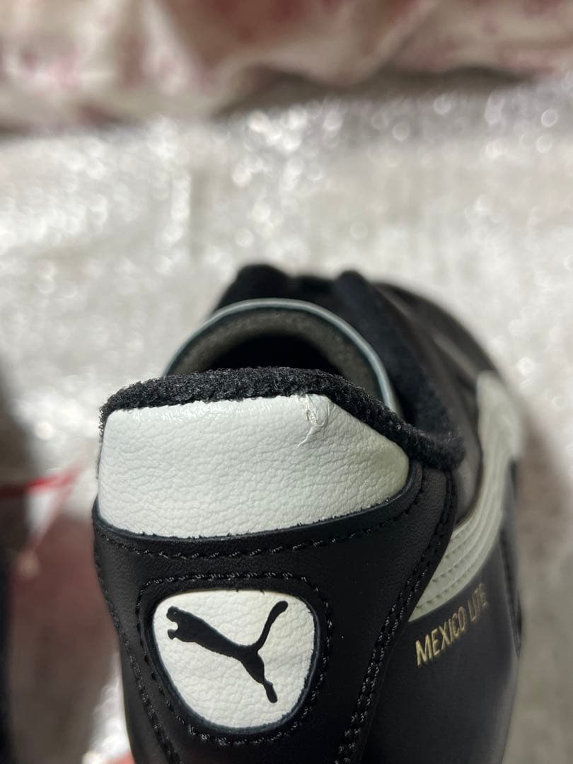 PUMAメキシコライト 880581 ブラック/ホワイト 27.0cm