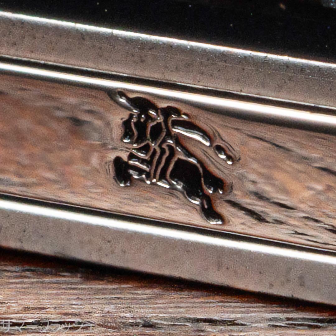 時を超える品格 箱有 バーバリー シルバーカラーネクタイピン Burberry